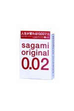 Презервативы Sagami Original 002, полиуретан, 3 шт