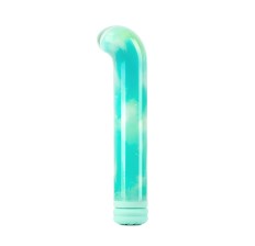 Компактный вибратор из стекла BeYourLover Magic Cane, зеленый