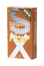 Презервативы Sagami Xtreme Feel Up усиливающие ощущения 10 шт