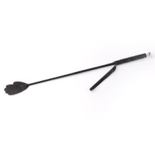 Чёрный стек со шлепком-ладошкой - 70 см