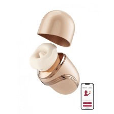 Стимулятор BeYourLover Lippy (Губы) вакуумно-волновой с функцией лизания и нагревом