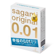 Презервативы Sagami Original 001 EXTRA LUB, полиуретан, 2 шт.