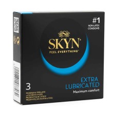Презервативы SKYN с дополнительной силиконовой смазкой, 3 шт