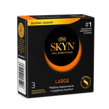 Презервативы SKYN увеличенного размера безлатексные, 3 шт