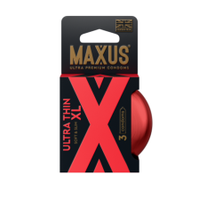 Презервативы MAXUS ультратонкие увеличенные X-Edition, с ж/к, 3 шт