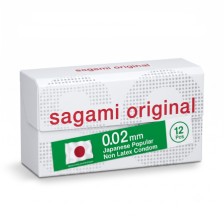 Презервативы Sagami Original 002, полиуретан, 12 шт.