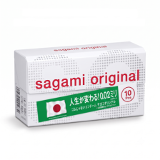 Презервативы Sagami Original 002, полиуретан, 10 шт