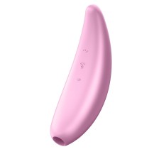 Розовый вакуум-волновой стимулятор Satisfyer Curvy 3+, розовый