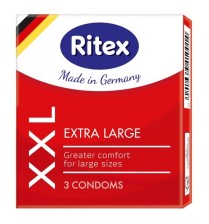 Презервативы увеличенного размера RITEX XXL - 3 шт