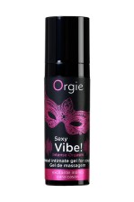 Гель с усиленным эффектом вибрации ORGIE Sexy Vibe Intense Orgasm - 15 мл.