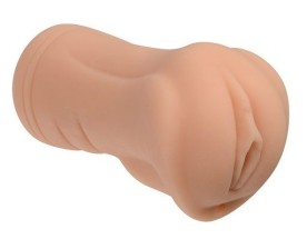 Реалистичный мастурбатор-вагина с вибрацией Real Women Vibration, телесный