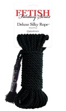 Черная веревка для фиксации Deluxe Silky Rope - 9,75 м.
