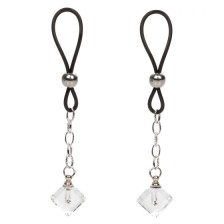 Прозрачные кристаллики-подвески на соски Non-Piercing Nipple Jewelry Crystal Gem