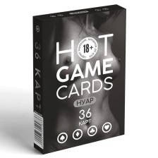 Карты игральные «HOT GAME CARDS» нуар, 36 карт
