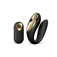 Стимулятор для пар Dorcel Perfect Lover с пультом ДУ, черный
