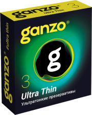 Ультратонкие презервативы Ganzo Ultra thin - 3 шт.