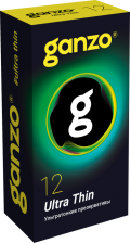 Ультратонкие презервативы Ganzo Ultra thin - 12 шт.