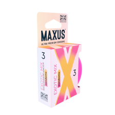 Презервативы MAXUS Exotic Mix, ароматизированные, 3 шт
