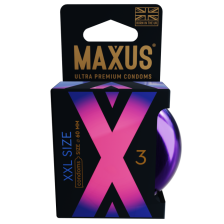 Презервативы MAXUS XXL, с увеличенным размером, 3 шт