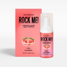 Жидкий вибратор Nuei Rock Me! с ароматом клубники - 20 мл